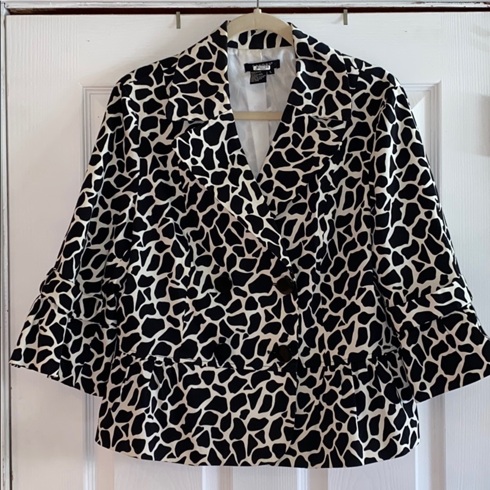 Sandro Women’s Giraffe print Blazer